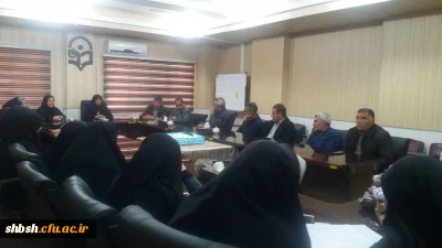 شورای اداری پردیس شهید باهنر بمناسبت 13 رجب وبزرگداشت مقام شامخ پدر