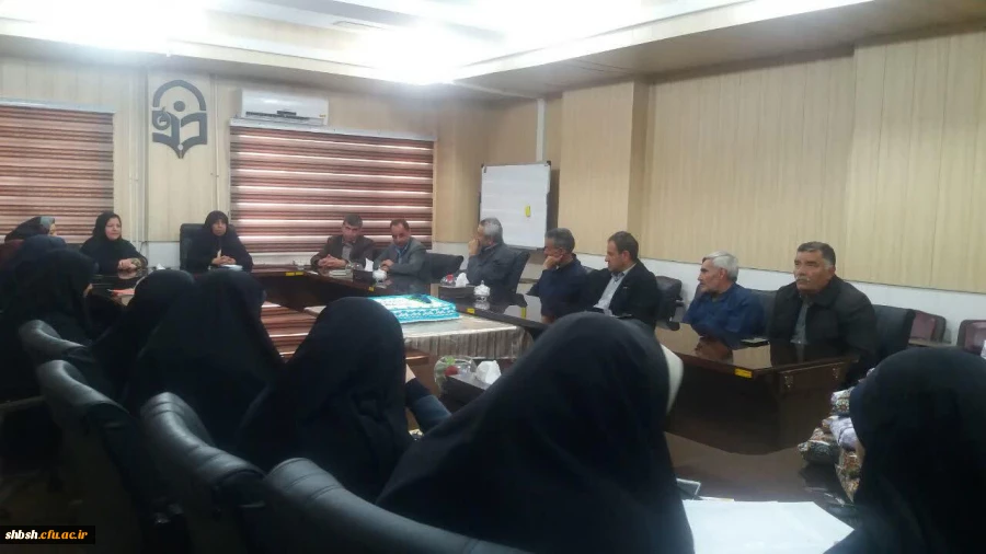 شورای اداری پردیس شهید باهنر بمناسبت قدر دانی از مقام پدر