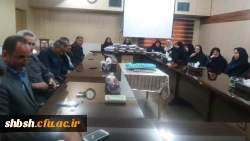 شورای اداری پردیس شهید باهنر بمناسبت قدر دانی از مقام پدر