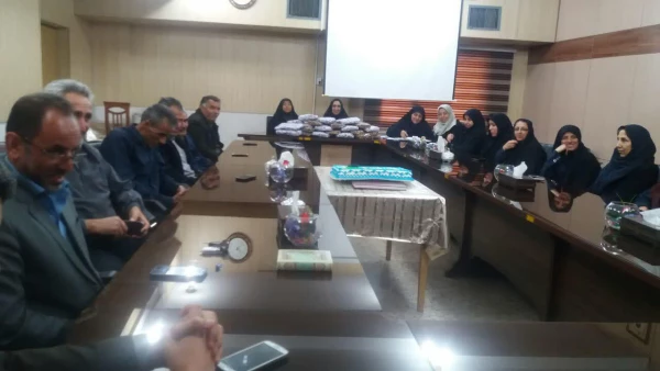 شورای اداری پردیس شهید باهنر بمناسبت قدر دانی از مقام پدر