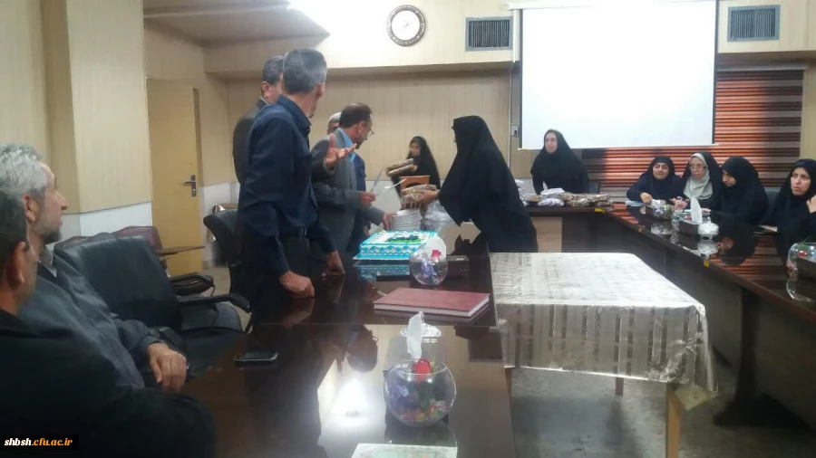 شورای اداری پردیس شهید باهنر بمناسبت قدر دانی از مقام پدر