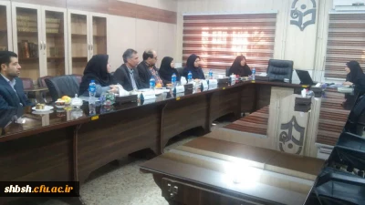 جلسه دفاع دانشجویان کارشناسی ارشد در اسفند ماه 97