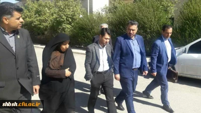 بازدید مهندس موصلی مدیر کل نوسازی اداره کل آموزش وپرورش استان فارس ازپردیس شهید باهنر