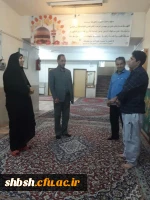 بازدید سرپرست پردیس شهید باهنر ازوضعیت اسکان مسافران نوروزی