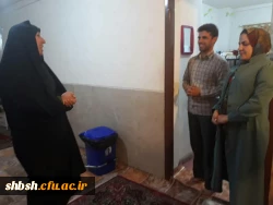 بازدید سرپرست پردیس شهید باهنر ازوضعیت اسکان مسافران نوروزی