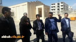بازدید جناب اقای دکتر زینلی ازپردیس شهید باهنر درخصوص وضعیت اسکان نوروزی