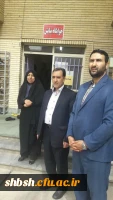 بازدید جناب اقای دکتر زینلی ازپردیس شهید باهنر درخصوص وضعیت اسکان نوروزی