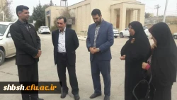 بازدید دکتر زینلی ازوضعیت اسکان مسافران نوروزی پردیس شهید باهنر