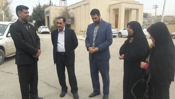 بازدید دکتر زینلی ازوضعیت اسکان مسافران نوروزی پردیس شهید باهنر