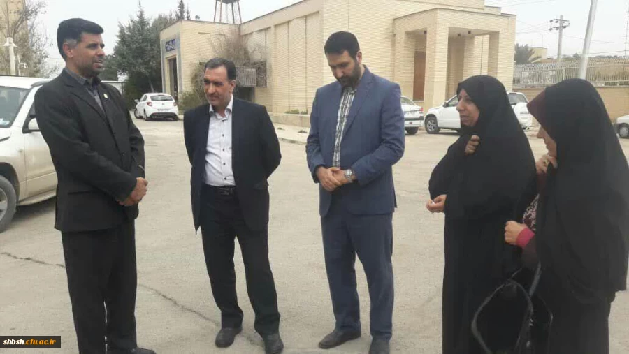 بازدید دکتر زینلی ازوضعیت اسکان مسافران نوروزی پردیس شهید باهنر