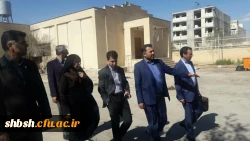 بازدید دکتر زینلی ازوضعیت اسکان مسافران نوروزی پردیس شهید باهنر