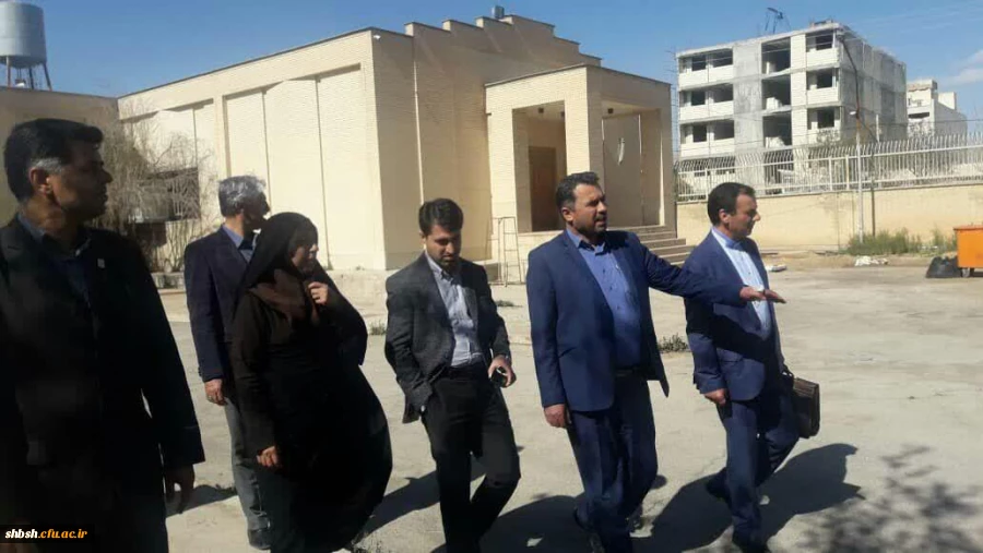 بازدید دکتر زینلی ازوضعیت اسکان مسافران نوروزی پردیس شهید باهنر