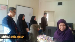 بازدید سرپرست و معاونان پردیس شهید باهنر فارس از اولین روز تشکیل کلاس ها ی درس بعد از تعطیلات نوروز