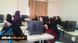 بازدید سرپرست و معاونان پردیس شهید باهنر فارس از اولین روز تشکیل کلاس ها ی درس بعد از تعطیلات نوروز