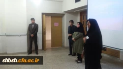 بازدید سرپرست و معاونان پردیس شهید باهنر فارس از اولین روز تشکیل کلاس ها ی درس بعد از تعطیلات نوروز