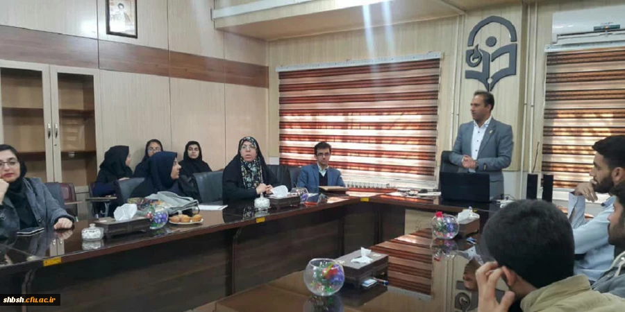 جلسه تقدیر و تشکر از مسئولان فناوری اطلاعات و هوشمند سازی دانشگاه فرهنگیان ( بمناسبت روز مهندس ) و همچنین دومین دوره آموزشی تولید محتوای الکترونیکی ویژه دانشجویان