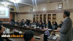 جلسه تقدیر و تشکر از مسئولان فناوری اطلاعات و هوشمند سازی دانشگاه فرهنگیان ( بمناسبت روز مهندس ) و همچنین دومین دوره آموزشی تولید محتوای الکترونیکی ویژه دانشجویان