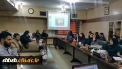 جلسه تقدیر و تشکر از مسئولان فناوری اطلاعات و هوشمند سازی دانشگاه فرهنگیان ( بمناسبت روز مهندس ) و همچنین دومین دوره آموزشی تولید محتوای الکترونیکی ویژه دانشجویان