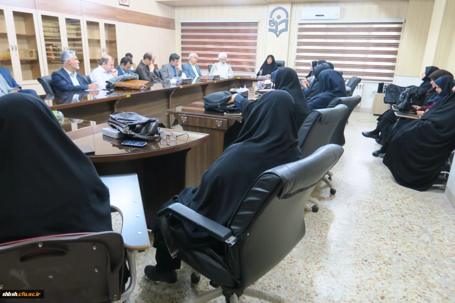 جلسه شورای مدرسین پردیس شهید باهنر برگزار شد