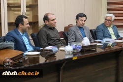 جلسه شورای مدرسین پردیس شهید باهنر برگزار شد