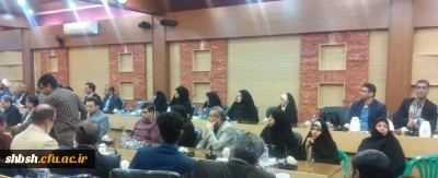 حضور مسئولین پردیس شهید باهنر فارس در جلسه حمایت دانشگاه های استان فارس از سپاه پاسداران انقلاب اسلامی