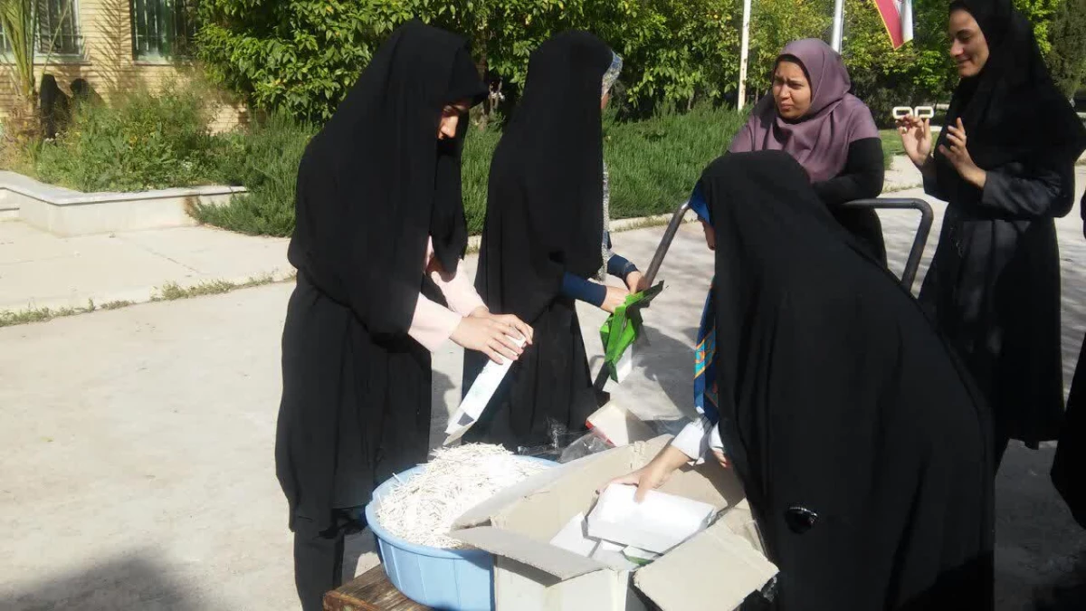 پخت آش نذری