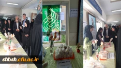 برپایی ایستگاه تغذیه سالم به مناسبت هفته سلامت