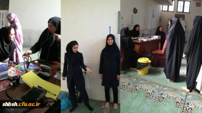 ویزیت رایگان دانشجویان خوابگاه نرجس توسط پزشک  به مناسبت هفته سرای دانشجویی