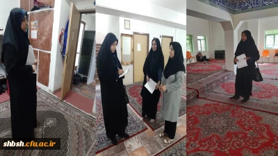 بازدید کارشناس مرکز بهداشت شهدای انقلاب از سرای دانشجویی پردیس به مناسبت هفته سرای دانشجویی