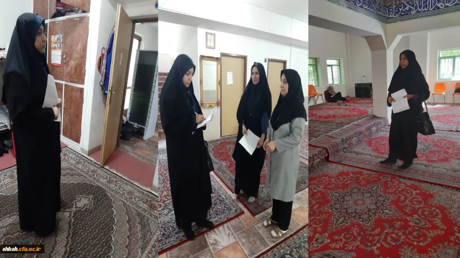 بازدید کارشناس مرکز بهداشت شهدای انقلاب از سرای دانشجویی پردیس به مناسبت هفته سرای دانشجویی