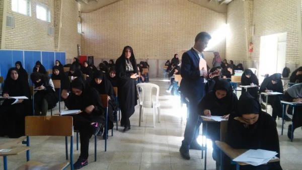 گزارش برگزاری امتحانات نیمسال دوم 98-97