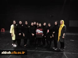 دومین روز برگزاری بیست و نهمین جشنواره فرهنگی دانشجومعلمان دانشگاه فرهنگیان بخش هنرهای گروهی تئاتر و سرود