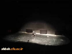 دومین روز برگزاری بیست و نهمین جشنواره فرهنگی دانشجومعلمان دانشگاه فرهنگیان بخش هنرهای گروهی تئاتر و سرود