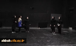 دومین روز برگزاری بیست و نهمین جشنواره فرهنگی دانشجومعلمان دانشگاه فرهنگیان بخش هنرهای گروهی تئاتر و سرود