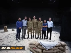 گزارش دومین روز برگزاری جشنواره تئاتر و سرود دانشگاه فرهنگیان بخش برادران - شیراز تیرماه 98