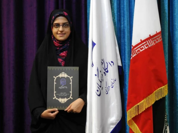 کسب افتخار امیز مقام سوم کشوری در  جشنواره الکترونیکی توسط دانشجوی کوشا خانم زهرا حیدری نصرت ابادی