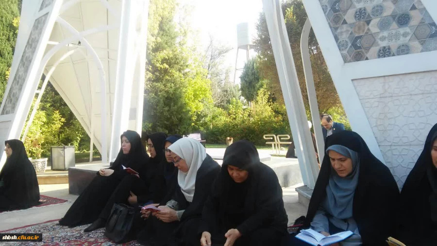 برگزاری زیارت عاشورا همزمان با آغاز هفته دفاع مقدس و ایام سوگواری سرور و سالار شهیدان حضرت ابا عبد الله الحسین 3