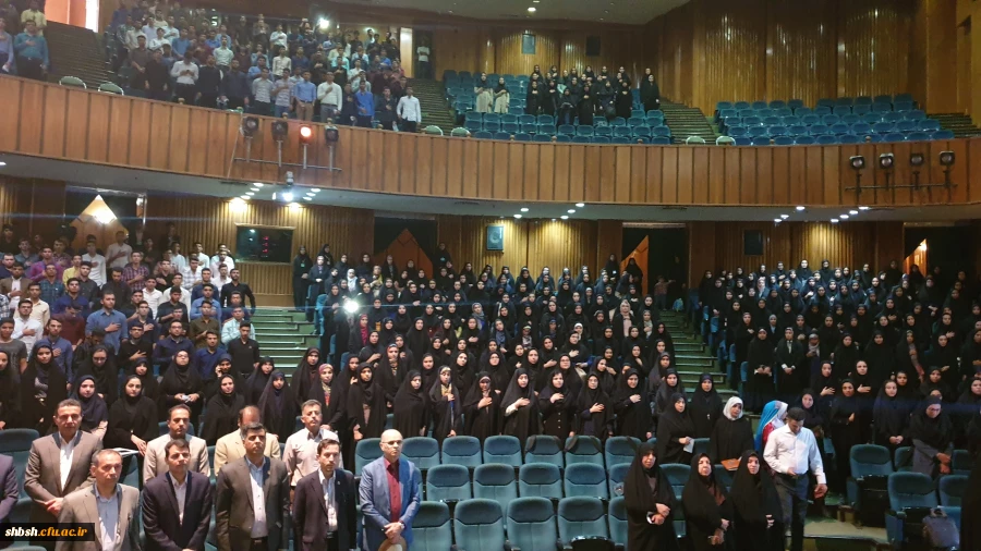 آیین استقبال از دانشجومعلمان جدید الورود دانشگاه فرهنگیان فارس ،پردیس ها و مراکز این استان برگزار گردید 4