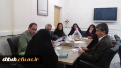 تشکیل جلسه شورای تغذیه پردیس شهید باهنر با حضور خانم دکتر داودی  3