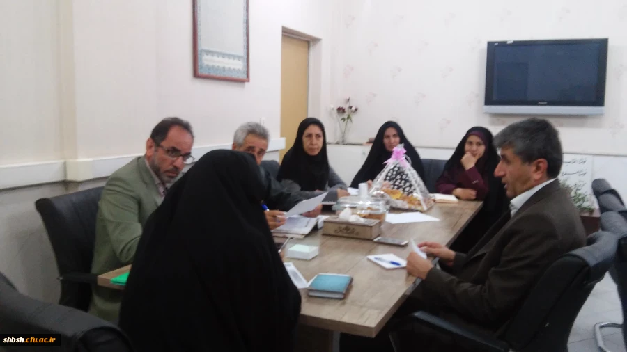 تشکیل جلسه شورای تغذیه پردیس شهید باهنر با حضور خانم دکتر داودی  3