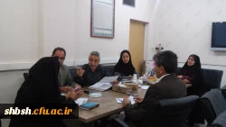 تشکیل جلسه شورای تغذیه پردیس شهید باهنر با حضور خانم دکتر داودی  4