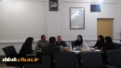 تشکیل جلسه شورای تغذیه پردیس شهید باهنر با حضور خانم دکتر داودی  5