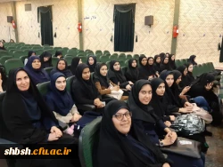 شرکت دانشجویان رشته زیست شناسی ورودی ۹۸ پردیس شهید باهنر در همایش هفته 