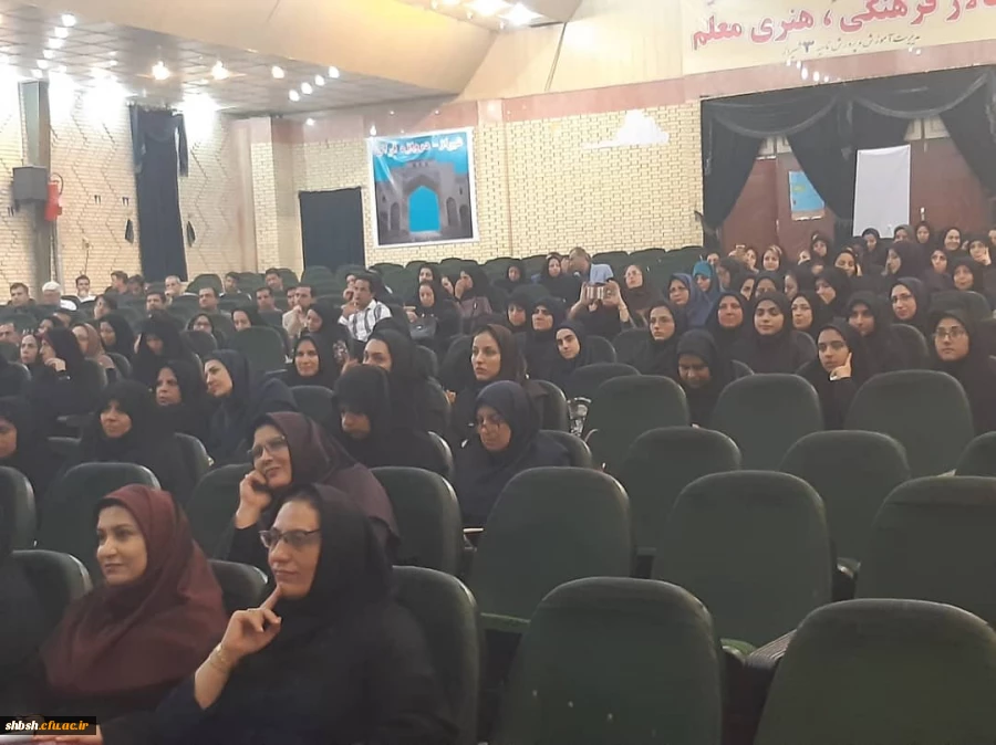 شرکت دانشجویان رشته زیست شناسی ورودی ۹۸ پردیس شهید باهنر در همایش هفته "بهداشت روان" اداره کل آموزش و پرورش فارس 2