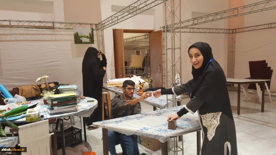 حضور دانشگاه فرهنگیان  شهید باهنر  در نمایشگاه دستاورد های پژوهشی 3