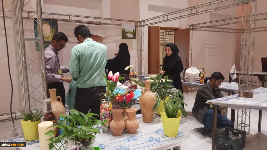 حضور دانشگاه فرهنگیان  شهید باهنر  در نمایشگاه دستاورد های پژوهشی 4