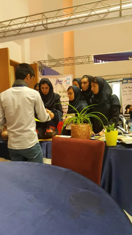 حضور دانشگاه فرهنگیان  شهید باهنر  در نمایشگاه دستاورد های پژوهشی 8