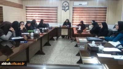 جلسه کمیته فرهنگی پردیس شهید باهنر 