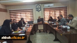 جلسه تحصیلات تکمیلی با حضور دکتر افلاکی رئیس دانشگاه فرهنگیان فارس 2