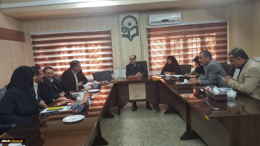 جلسه تحصیلات تکمیلی با حضور دکتر افلاکی رئیس دانشگاه فرهنگیان فارس 2